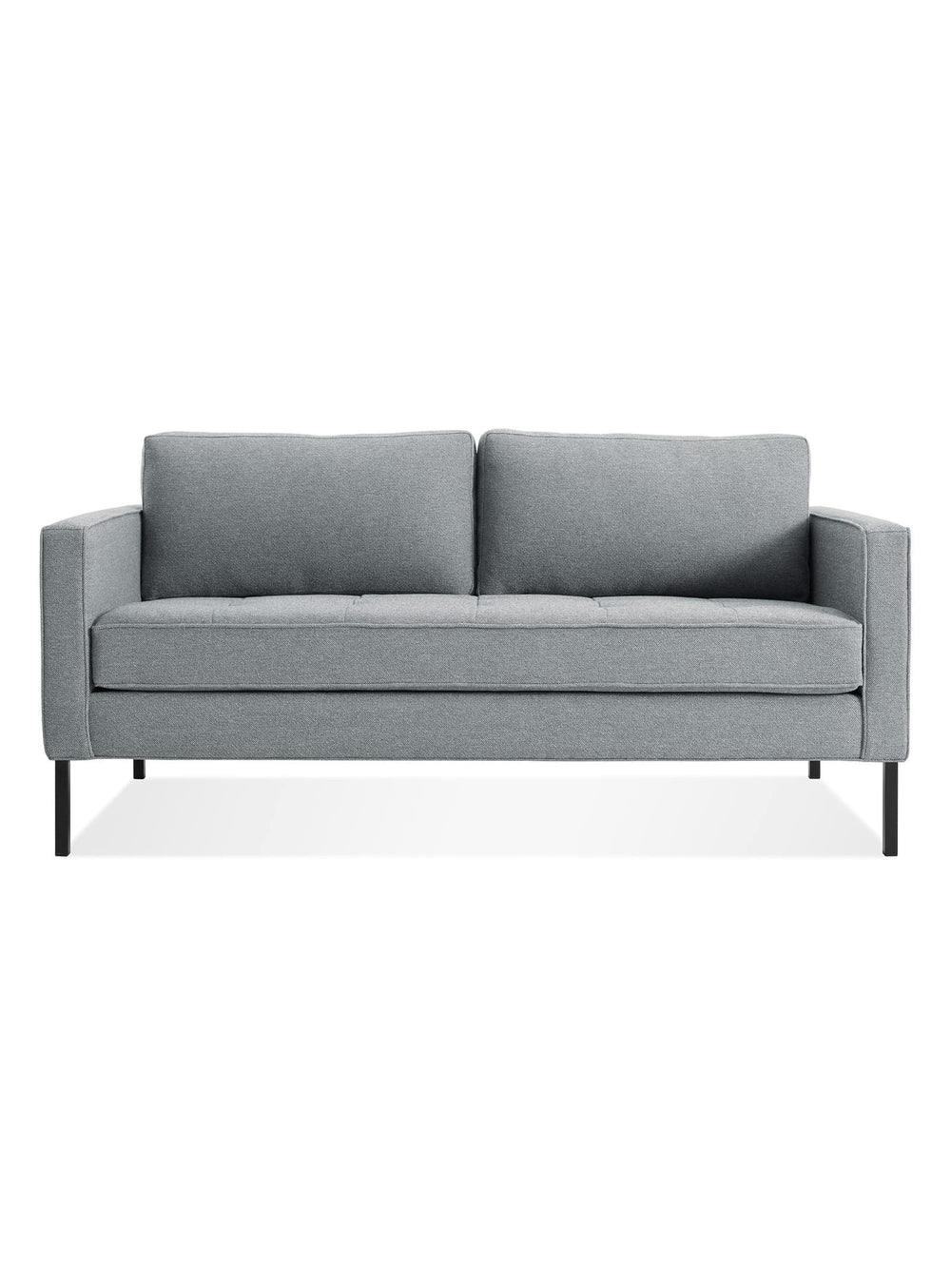 Sofa Paramount de Blu Dot : confort absolu et style intemporel. Gris.