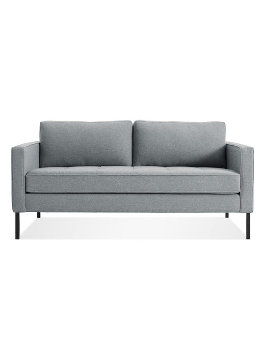 Sofa Paramount de Blu Dot : confort absolu et style intemporel. Gris.
