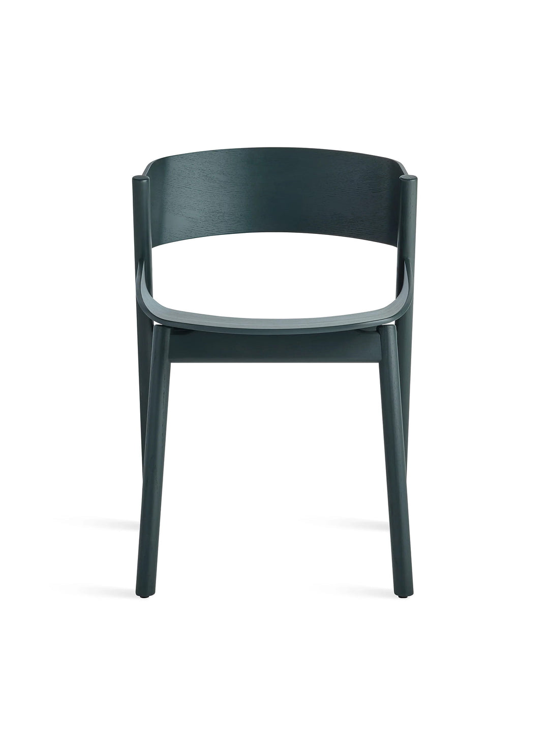 Chaise Blu Dot Port : une chaise en bois certifiée BIFMA pour la maison ou les commerces. vert marine