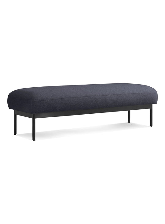 Banc Puff Puff Blu Dot : banc contemporain, tissu ou cuir et style unique. maharam mode in society