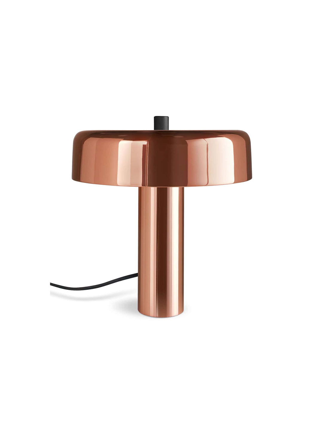 Lampe Punk Blu Dot : lumière douce et design contemporain. Cuivre