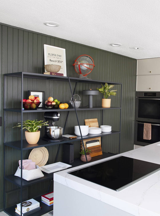 Blu Dot Punk : lampe de table en cuivre, nickel ou acier élégant. Charbon