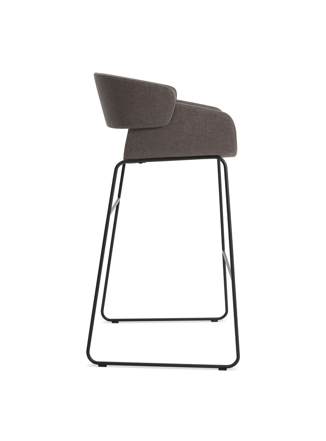 Tabouret de bar Racer Blu Dot : tabouret moderne, parfait pour intérieur design. toohey charcoal