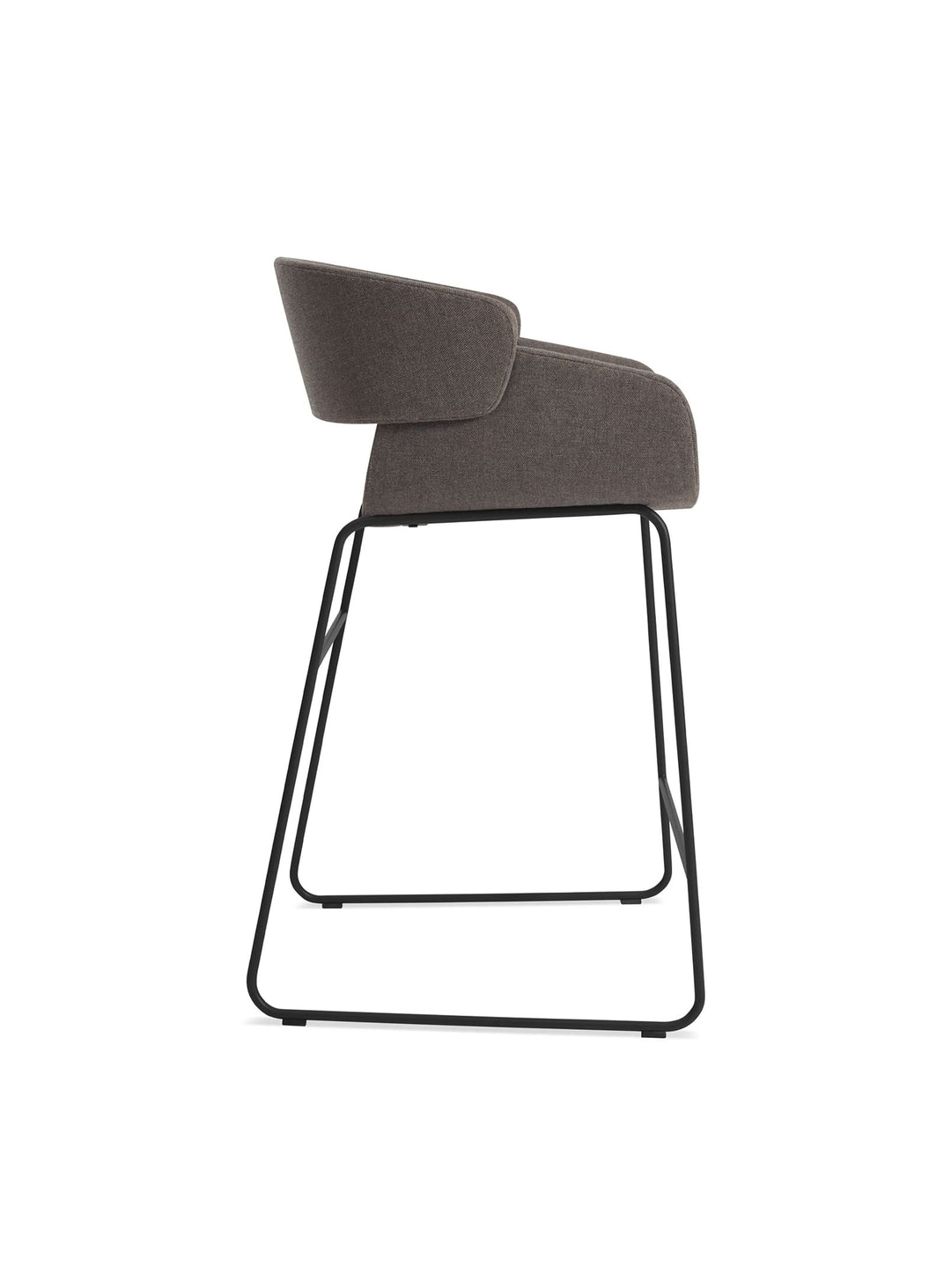 Tabouret Racer Blu Dot : tabouret design, assise confortable et style chic. toohey charcoal