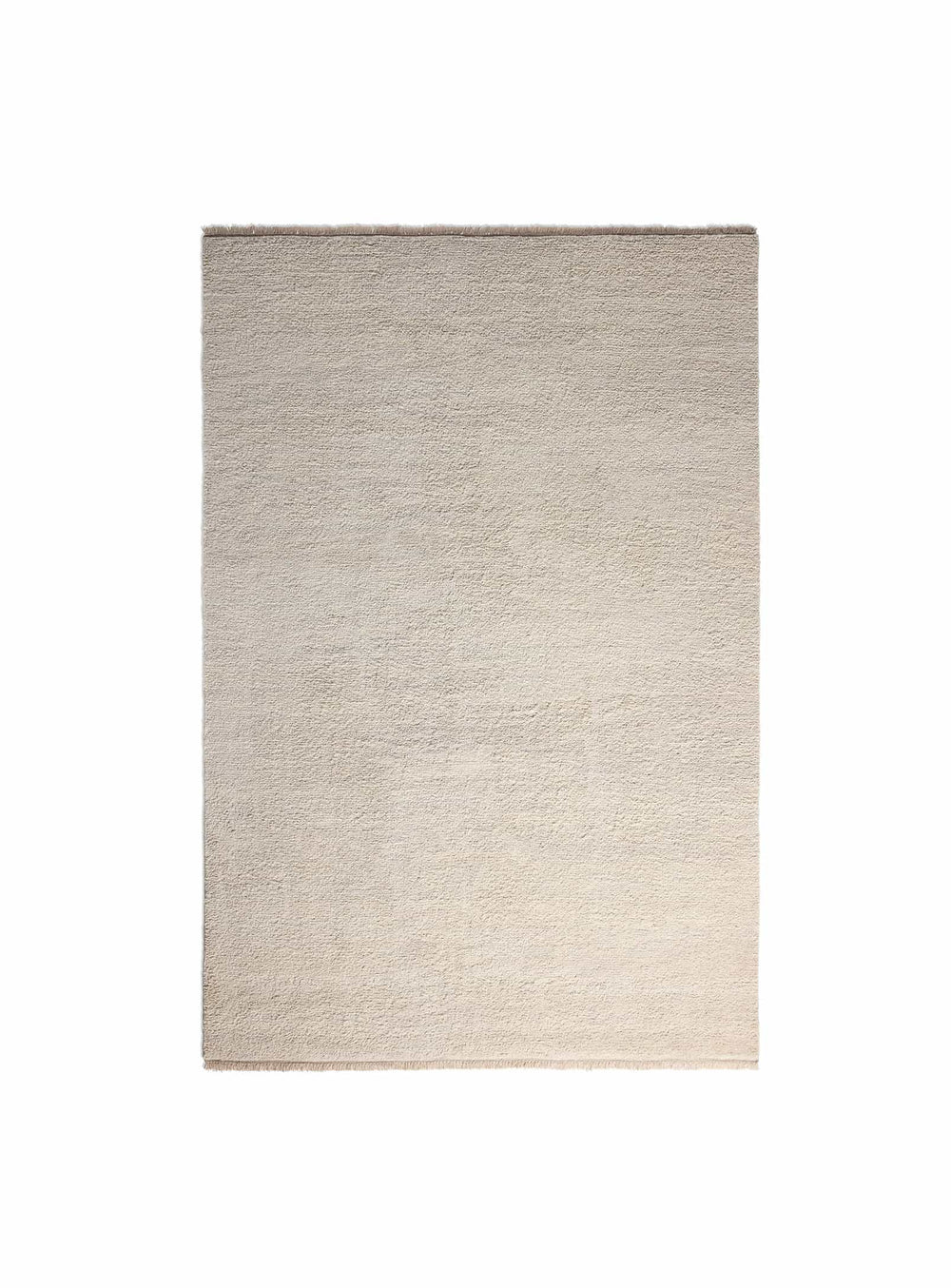 Blu Dot Shadow, tapis en laine moelleuse au design épuré et élégant. sable