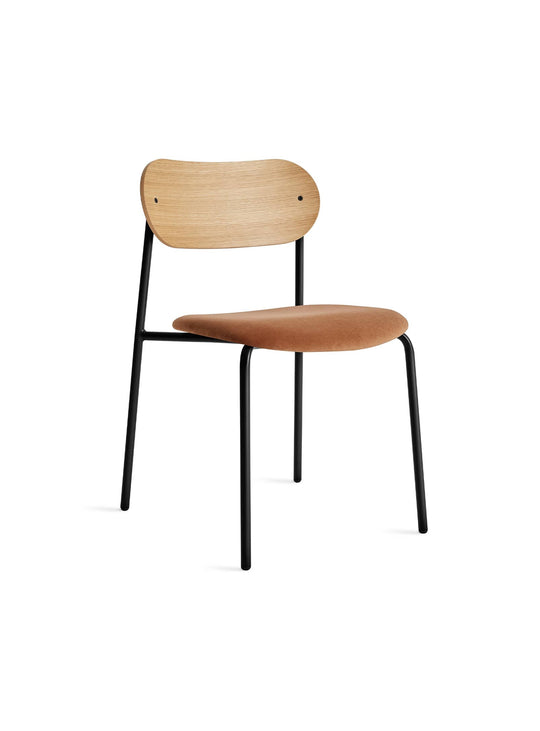 Blu Dot SideBySide : chaise à dîner empilable au design intemporel. Cuivre.