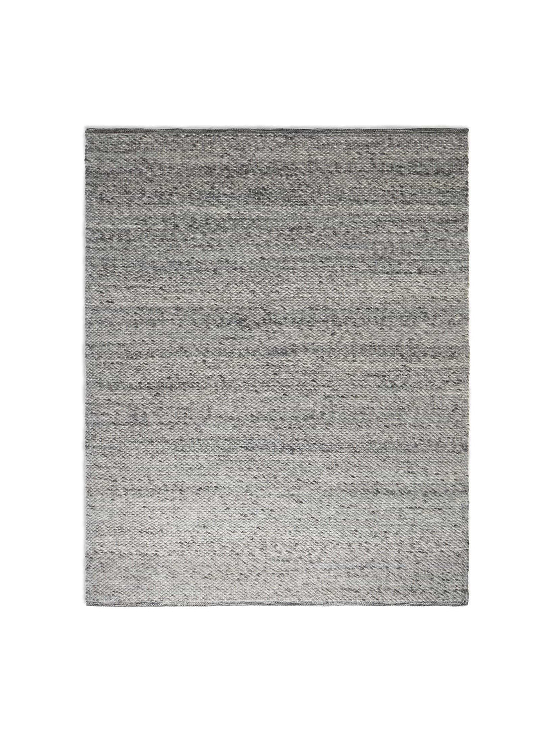 Le tapis Sinder de Blu Dot allie confort, texture et design minimaliste. gris