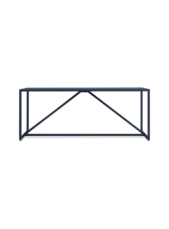 Table Blu Dot Strut : design moderne et ambiance raffinée. bleu marine