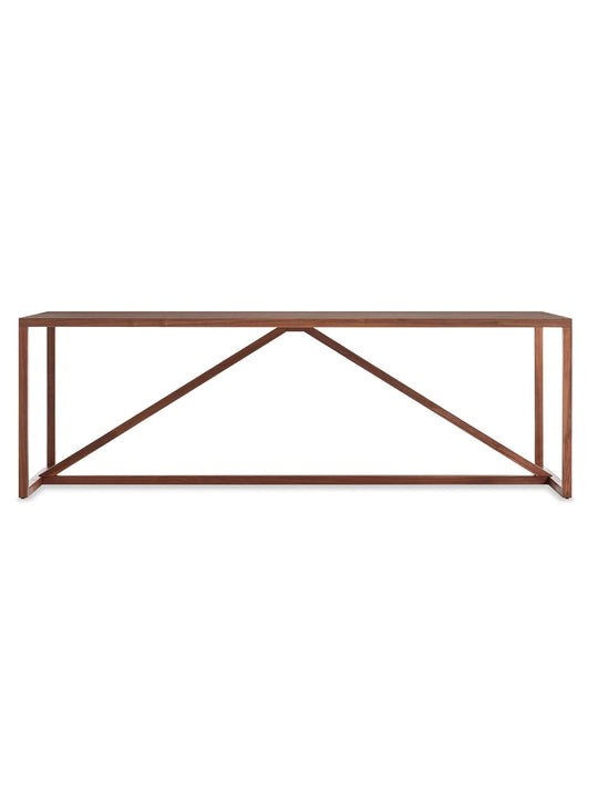 Table à dîner Blu Dot Strut : design épuré et convivialité. noyer, 90