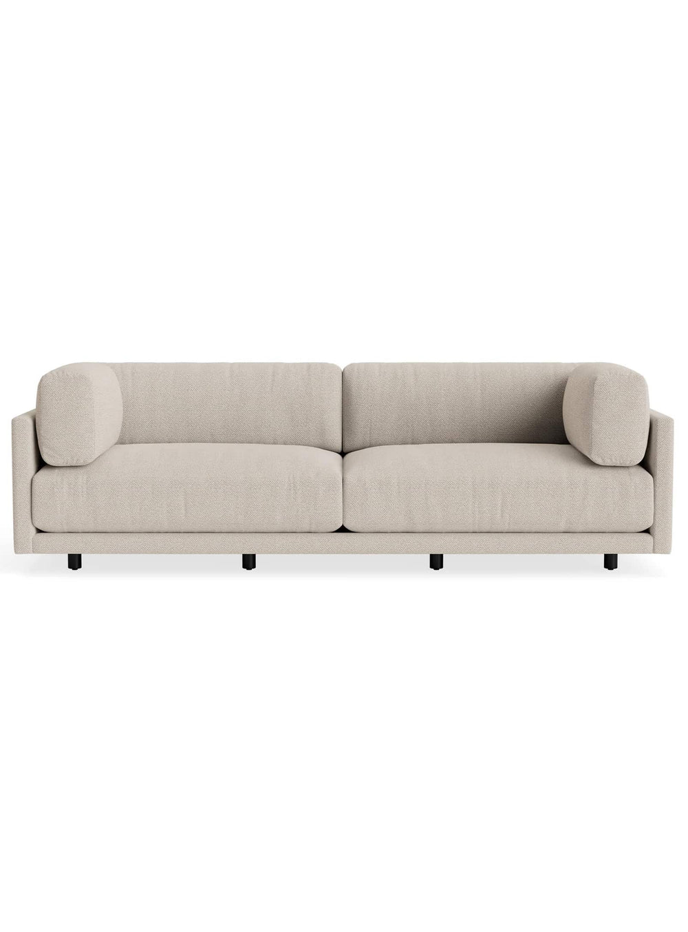 Sofa Blu Dot Sunday, canapé 3 places au confort enveloppant et design contemporain. sanford linen