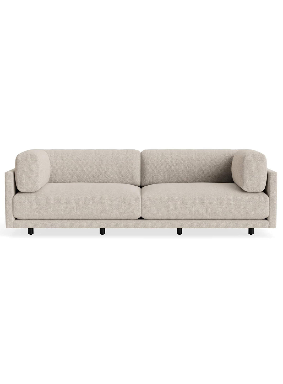 Sofa Blu Dot Sunday, canapé 3 places au confort enveloppant et design contemporain. sanford linen