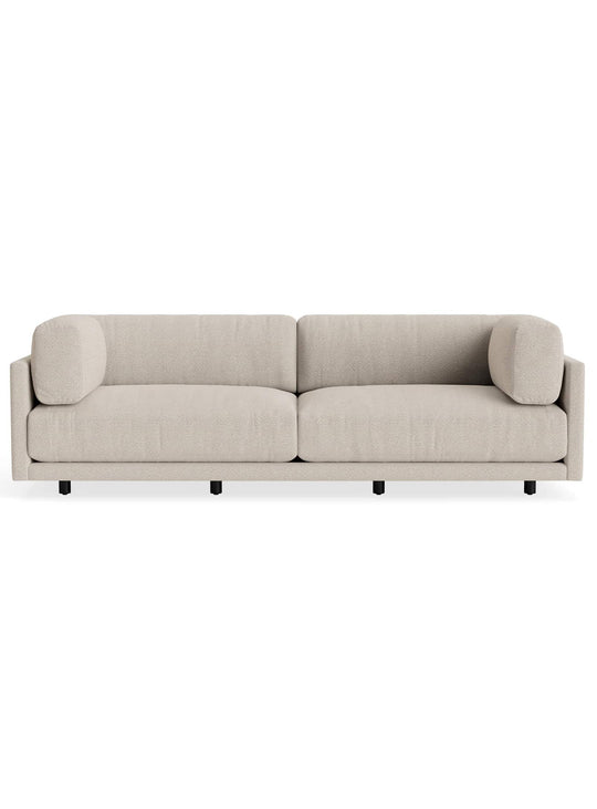 Sofa Blu Dot Sunday, canapé 3 places au confort enveloppant et design contemporain. sanford linen