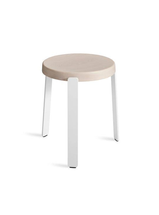 Tabouret Unit Blu Dot : tabouret élégant et fonctionnel. blanc