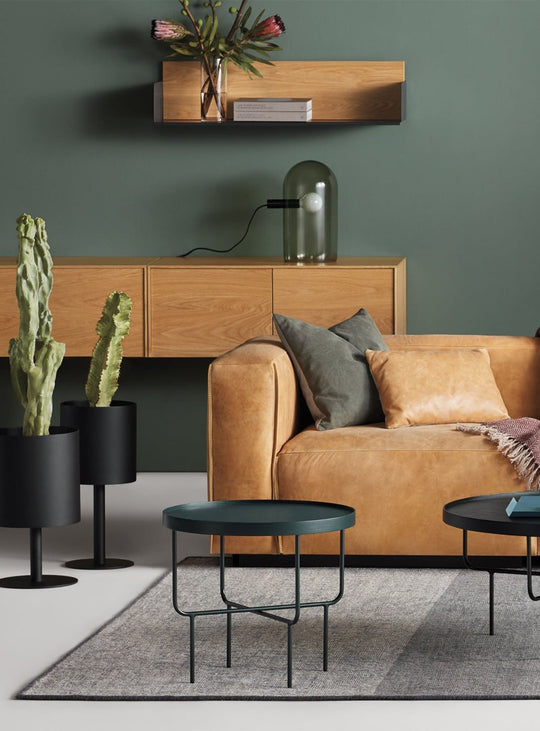 Wonder Wall 2.0 : meuble mural suspendu, pratique et raffiné. chene blanc