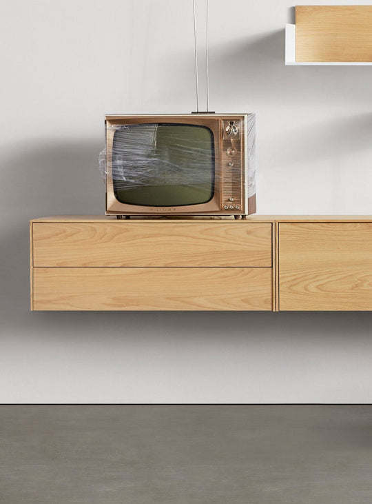 Blu Dot Wonder Wall 2.0 : rangement mural élégant et durable. chene