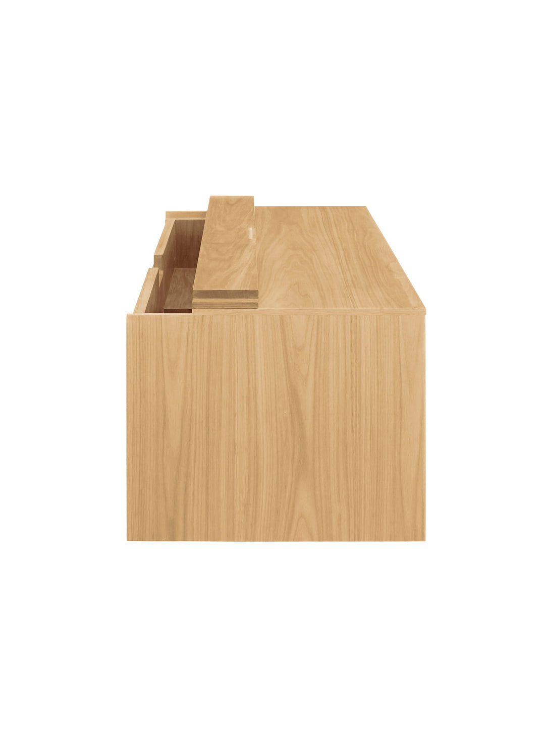 Bureau Blu Dot Wonder Wall 2.0 : un espace de travail mural au style contemporain. chene blanc