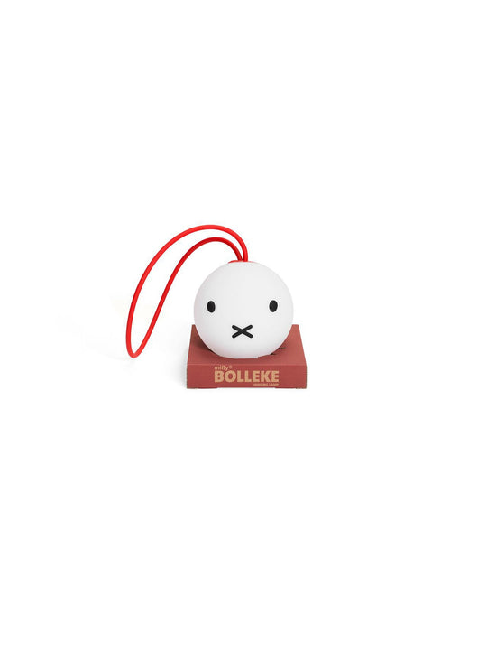 Lampe Bolleke x Miffy Fatboy, éclairage LED chaleureux et intensité réglable.