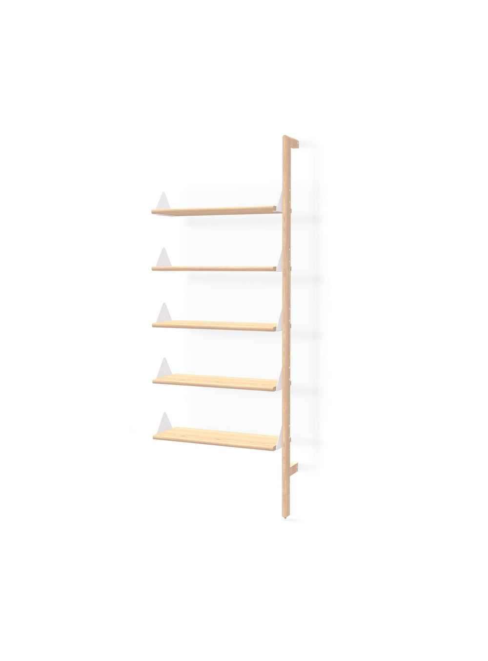 Extension Branch : des étagères supplémentaires pour un aménagement sur mesure et harmonieux. Blanc / naturel.