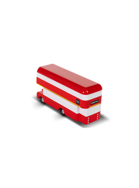 London Bus Candylab, idéal pour inventer circuits touristiques et aventures urbaines.