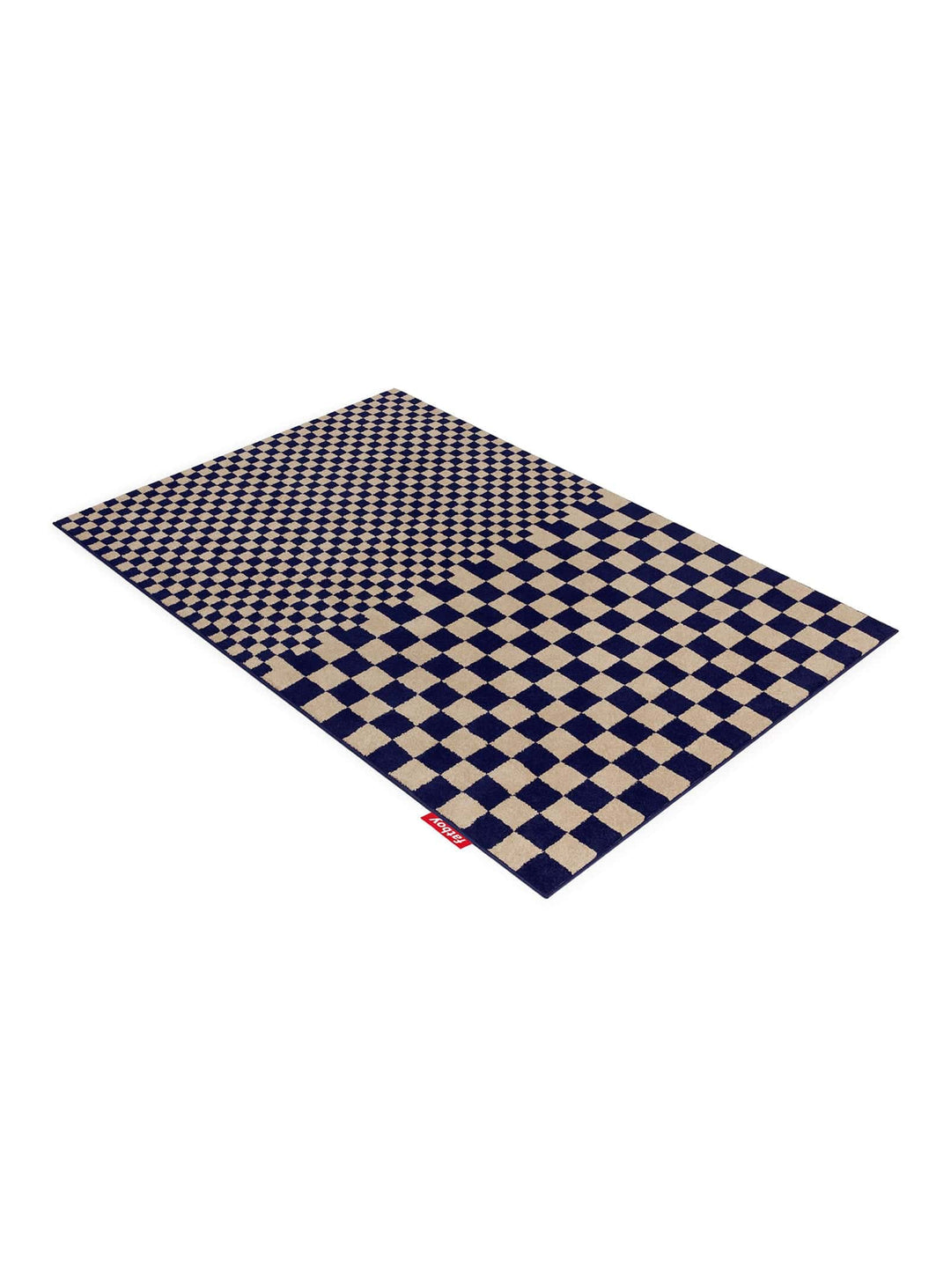 Tapis d’intérieur Fatboy Square Affair : blocs graphiques élégants et confort durable au quotidien.