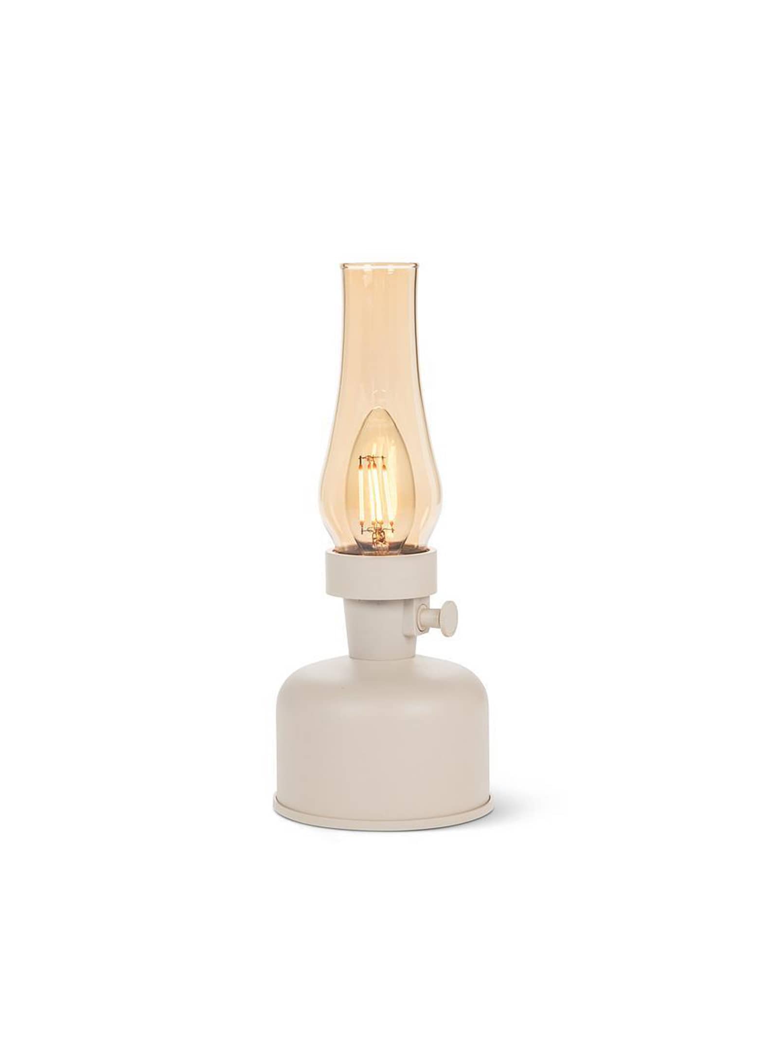 Fireplace: Lantern-shaped LED table lamp – Nüspace
