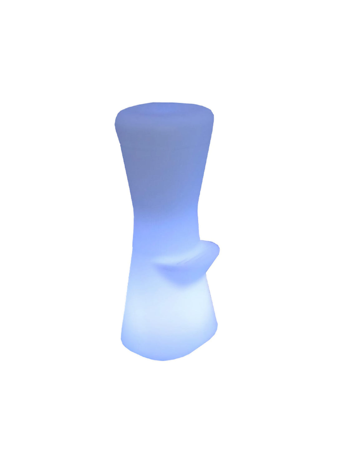 Tabouret de bar Corfu LED Newgarden : tabouret design lumineux, rechargeable et solaire.