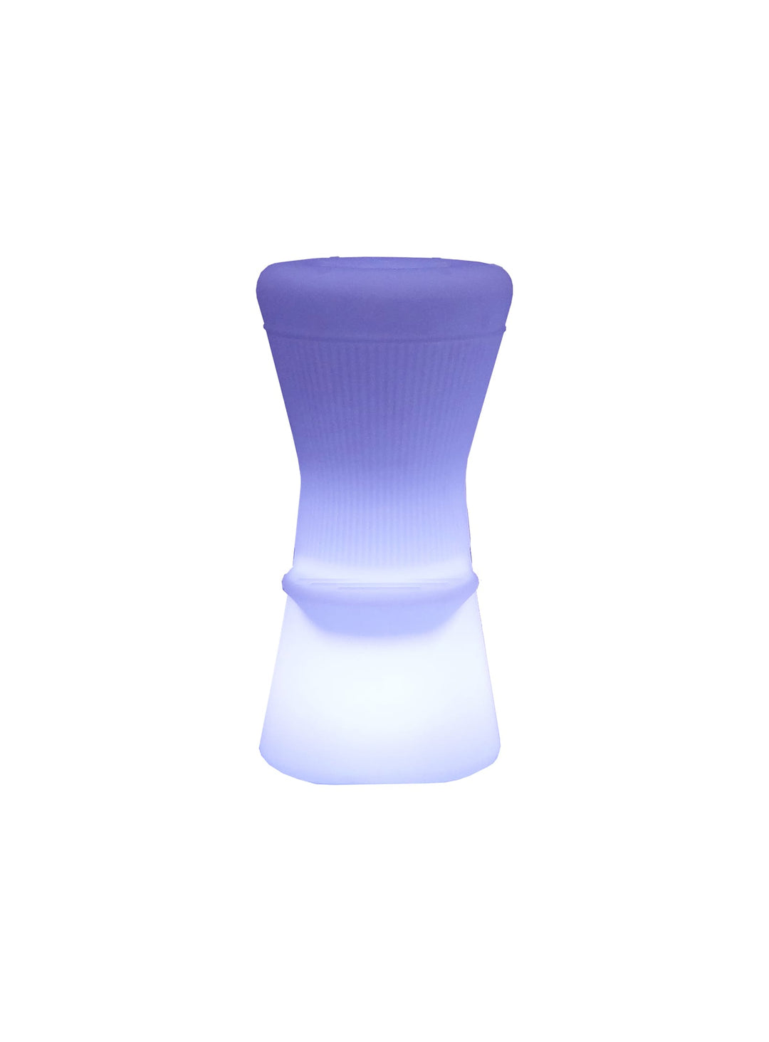 Tabouret de bar Corfu LED Newgarden : tabouret extérieur LED, pratique et esthétique.