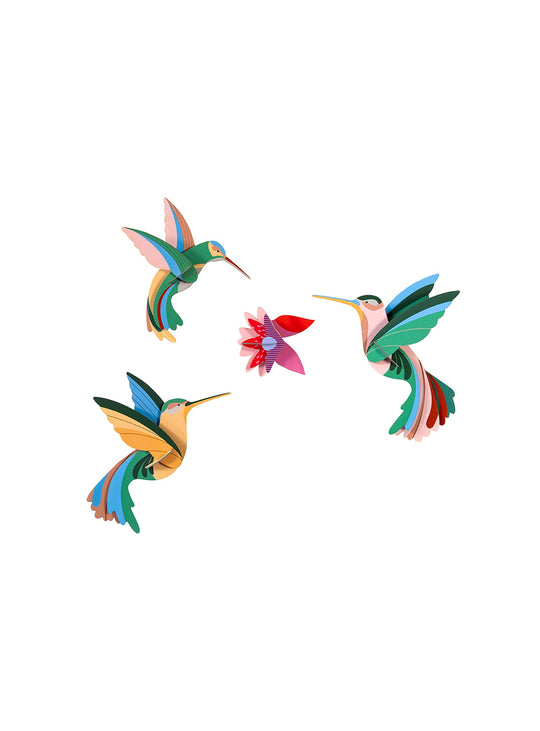 Décoration murale Studio Roof La Danse des Colibris : sculptures 3D légères et vibrantes.