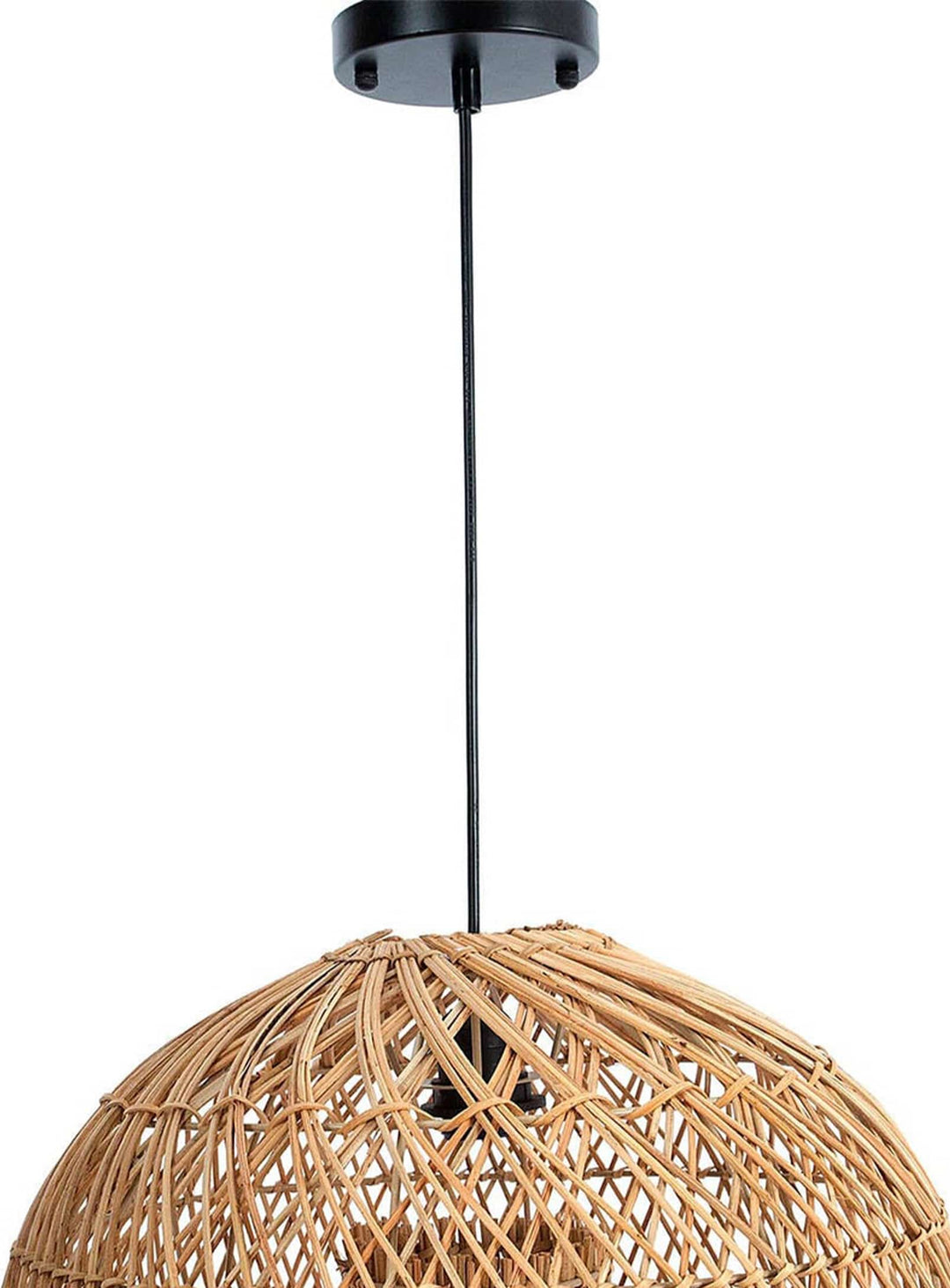 Optez pour la lampe suspendue Dome Large, une pièce maîtresse au style bohème chic.
