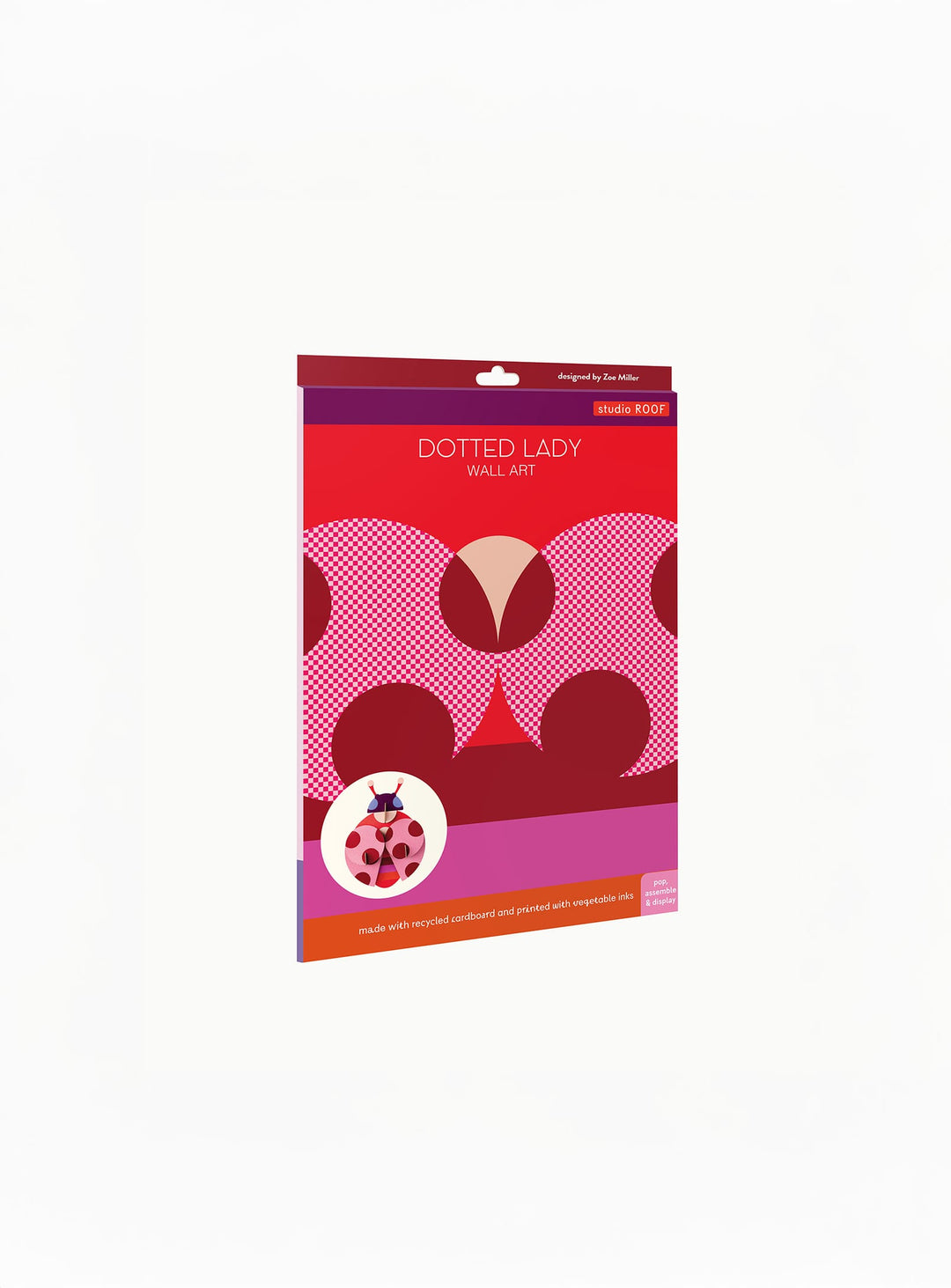 Studio Roof x Zoe Miller : Dotted Lady, art, couleur et durabilité.