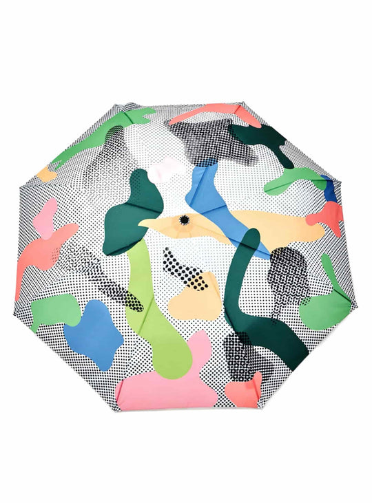 Parapluie Canard Original Duckhead : parapluie design, motifs colorés et modernes. dots