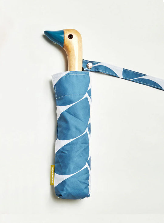 Parapluie Canard Original Duckhead : parapluie compact, léger et pratique. denim moon