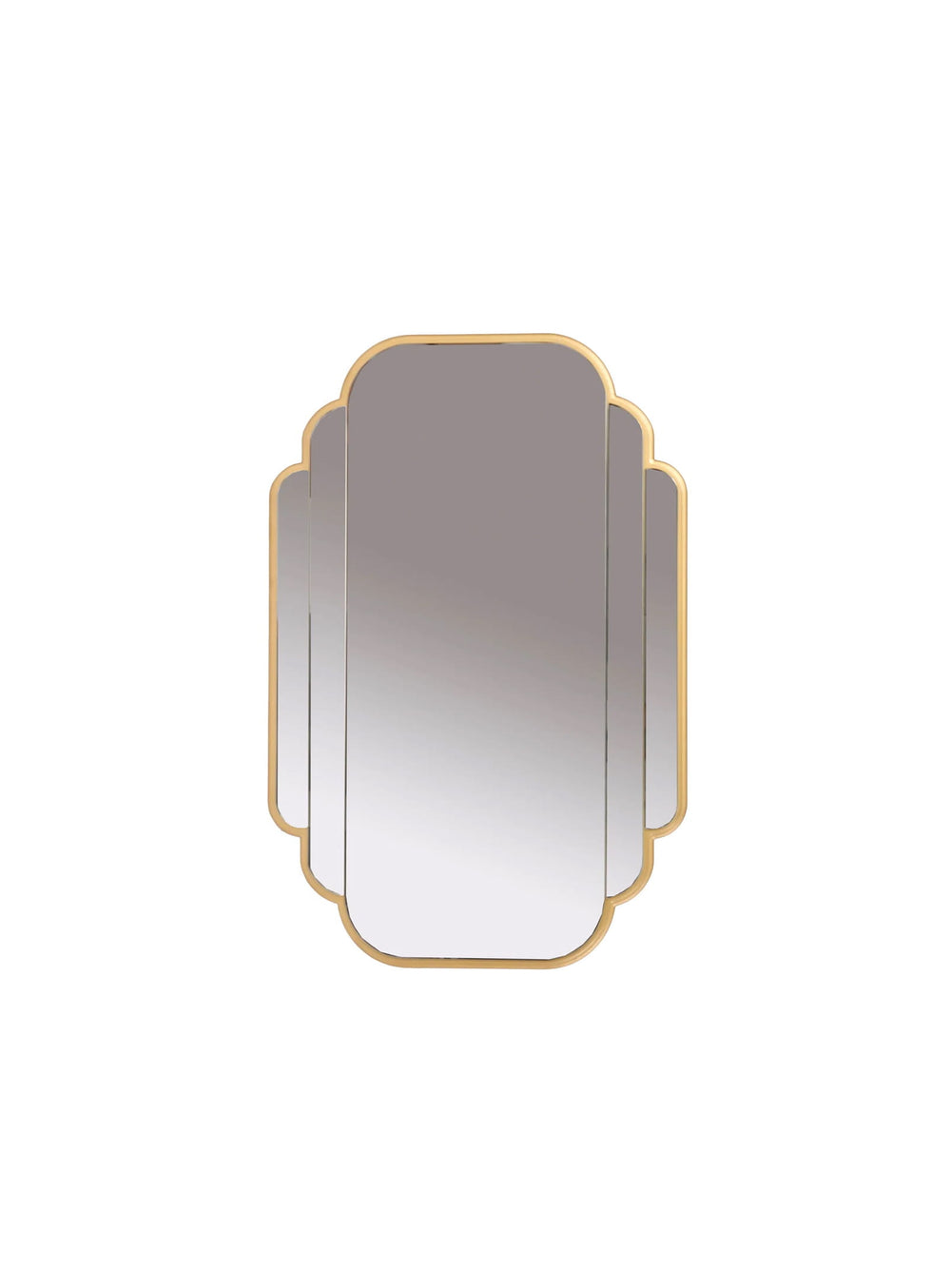 Optez pour le miroir Dupre, une touche dorée luxueuse et intemporelle.