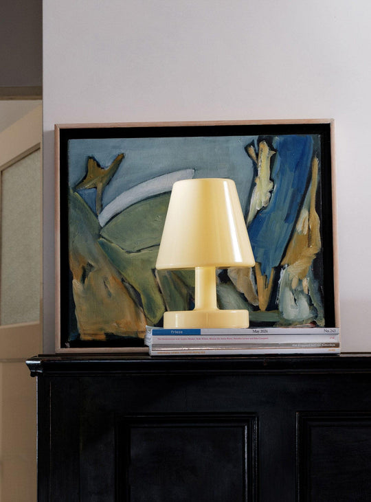 Lampe décorative LED Fatboy Edison the Ambiance : format compact et ambiance chaleureuse garantie. jaune