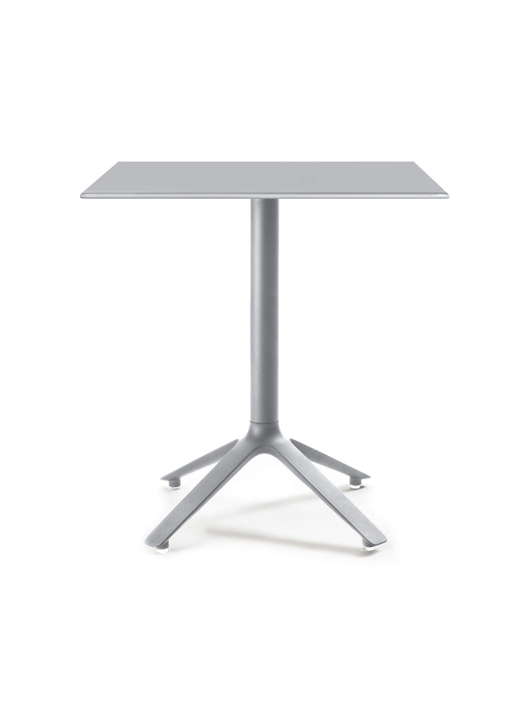 Table bistrot carrée 2 à 4 places EEX TOOU Design, idéale pour les espaces résidentiels et professionnels. gris clair