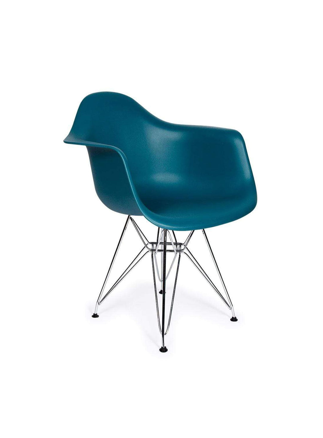 Chaise Nüspace Eiffel DAR, silhouette culte du design moderne. bleu ardoise