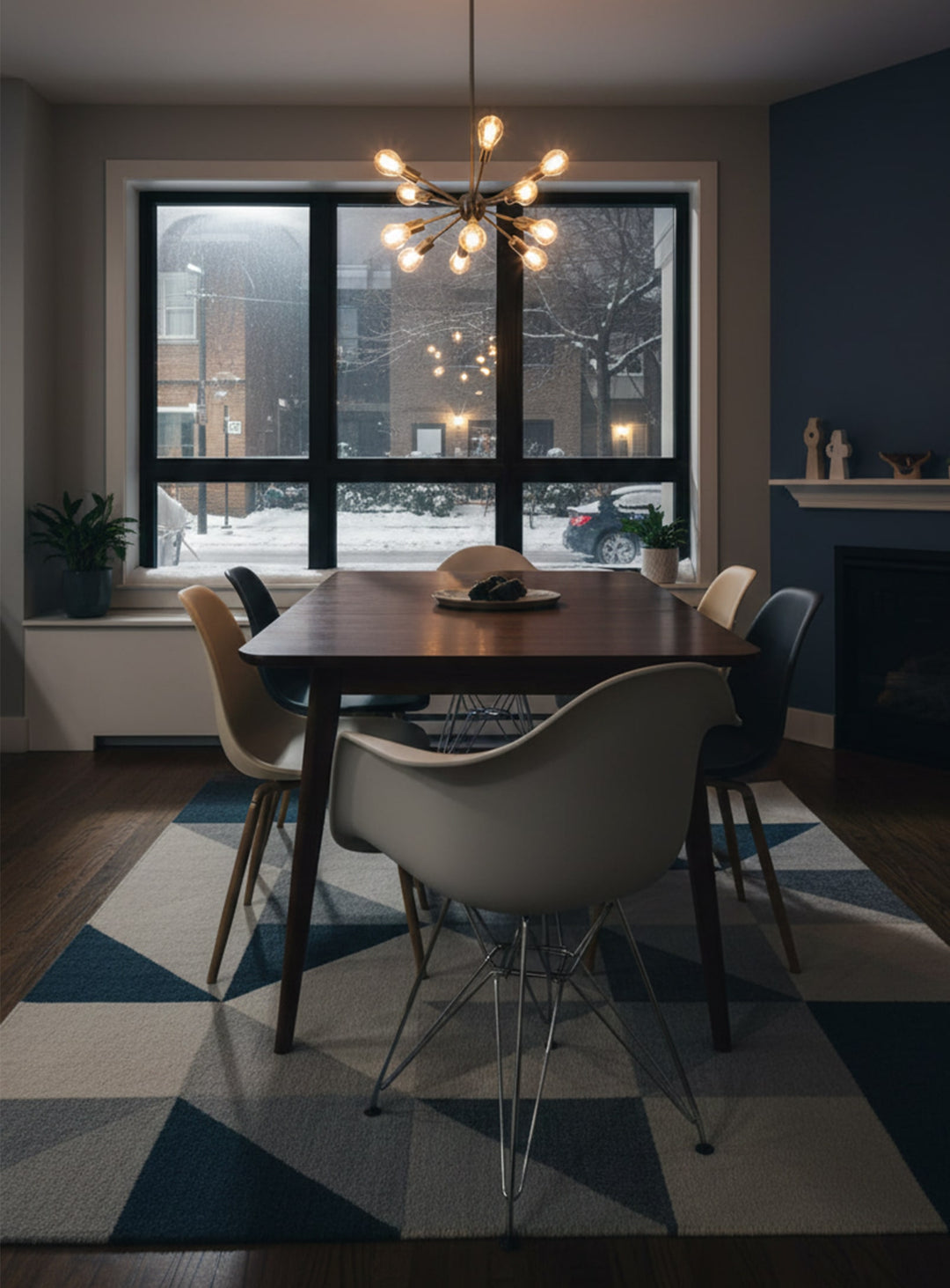 Chaise à dîner Nüspace Eiffel DAR, élégance et sophistication au quotidien. gris pale