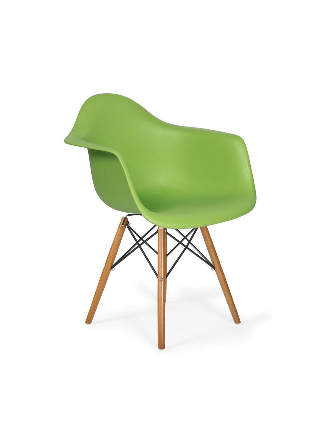 Chaise à dîner Nüspace Eiffel DAW, parfaite autour d’une table moderne. vert lime