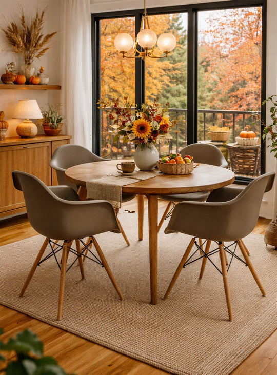 Chaise Nüspace Eiffel DAW, silhouette reconnaissable et confort durable. beige