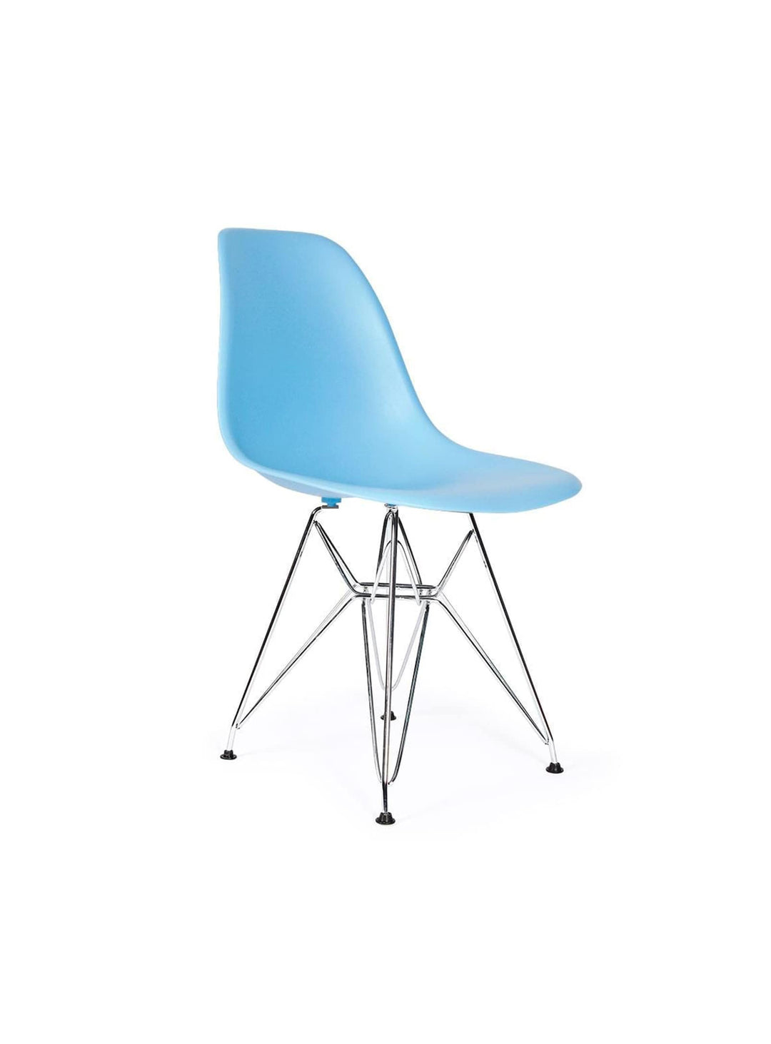 Chaise Eiffel DSR Nüspace : élégance discrète et design fonctionnel. bleu lavande