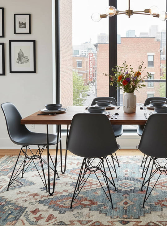 Une chaise Eiffel DSR Nüspace pour une déco chic et minimaliste. gris fonce