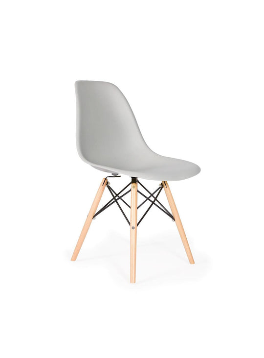 Donnez du style à votre intérieur avec la chaise Eiffel DSW Nüspace. gris pale