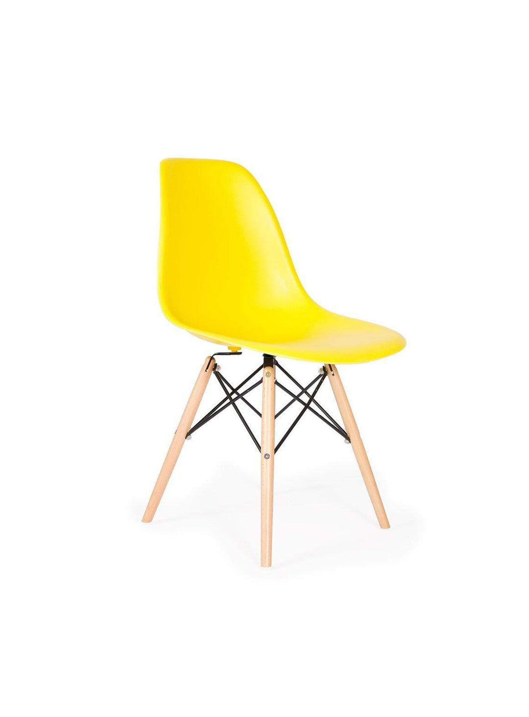 Chaise Eiffel DSW Nüspace : confort, style et intemporalité. jaune