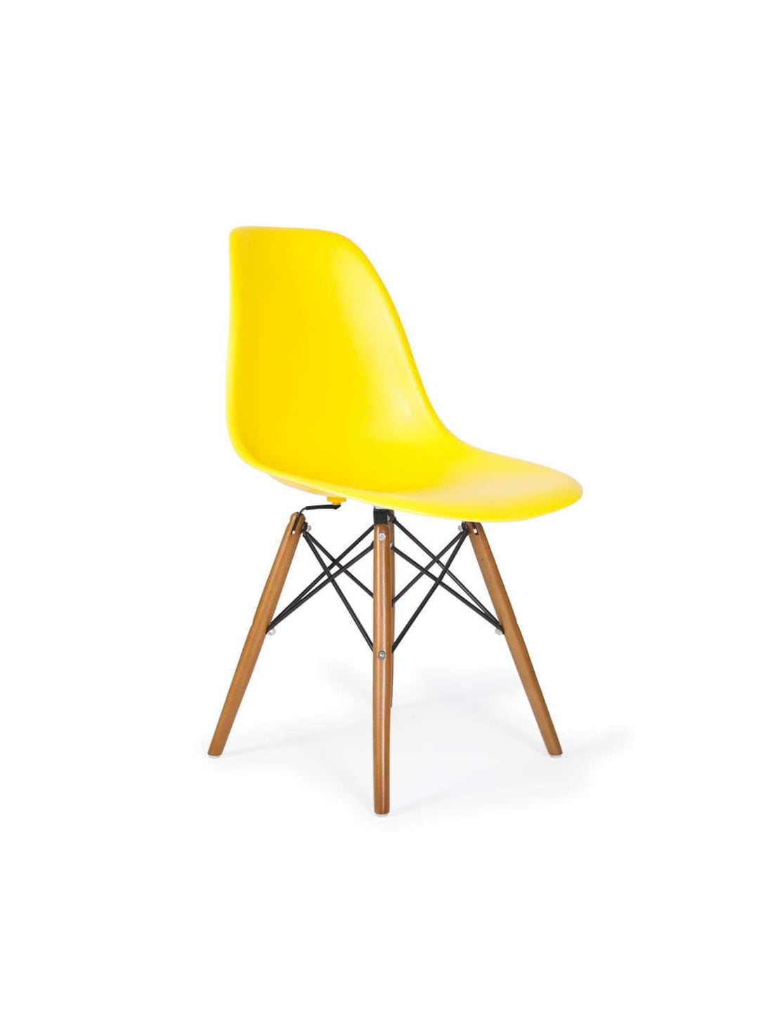 Craquez pour la chaise Eiffel DSW Nüspace et son look vintage. jaune
