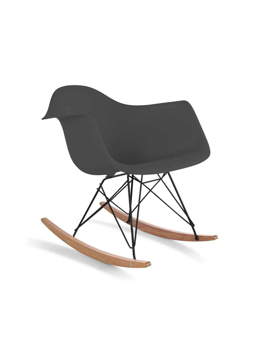 Chaise berçante Nüspace Eiffel RAR, parfaite alliance de style et confort. gris fonce