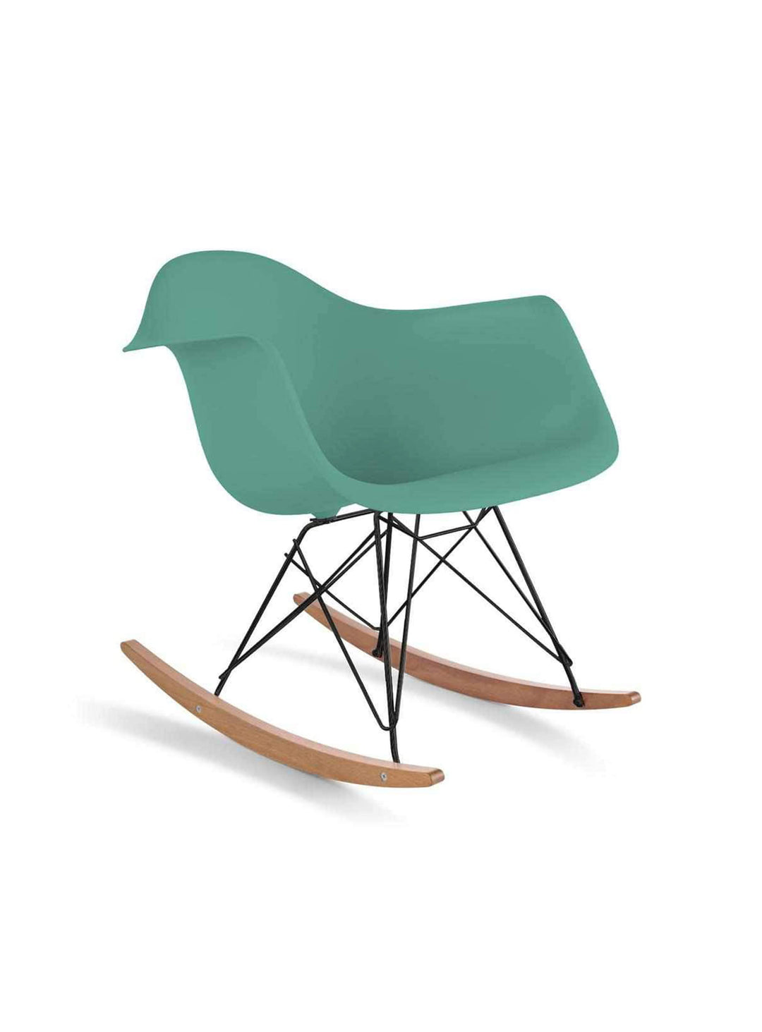 Chaise berçante Nüspace Eiffel RAR, une valeur sûre du design. vert ecume