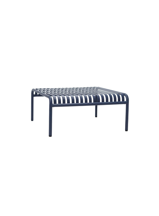 Table à café d’extérieur Enid table basse résistante et élégante. bleu foncé
