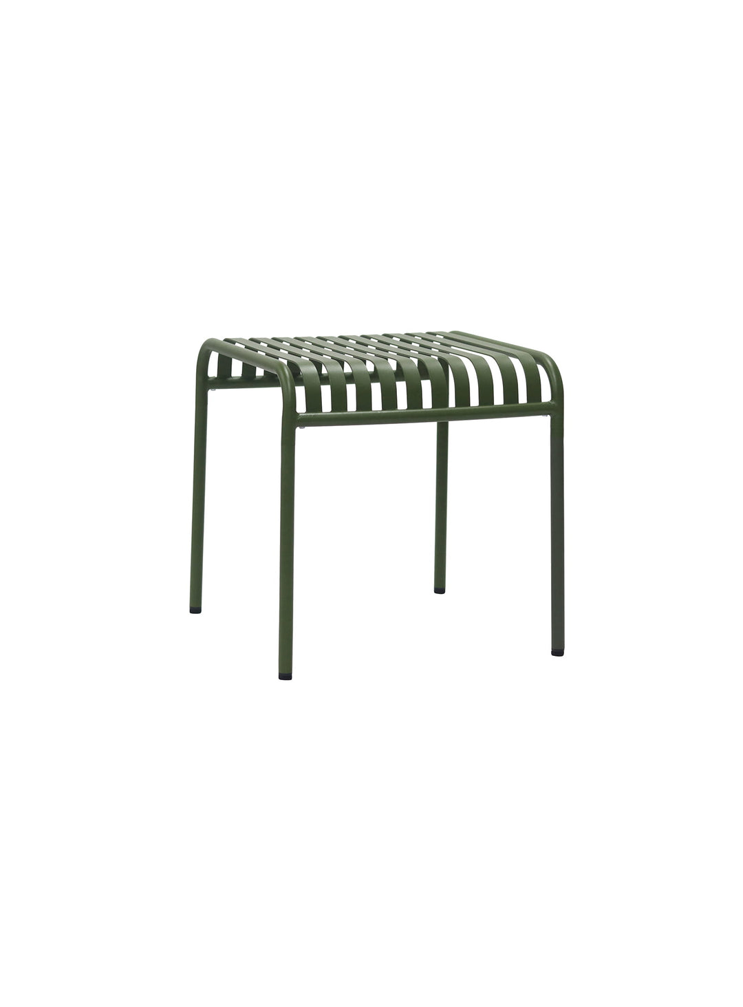 Table d’appoint Enid mobilier design pour terrasse ou jardin. vert foncé