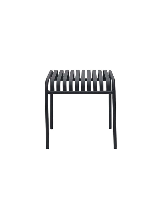 Enid : table d’appoint noire pour intérieur ou extérieur. noir