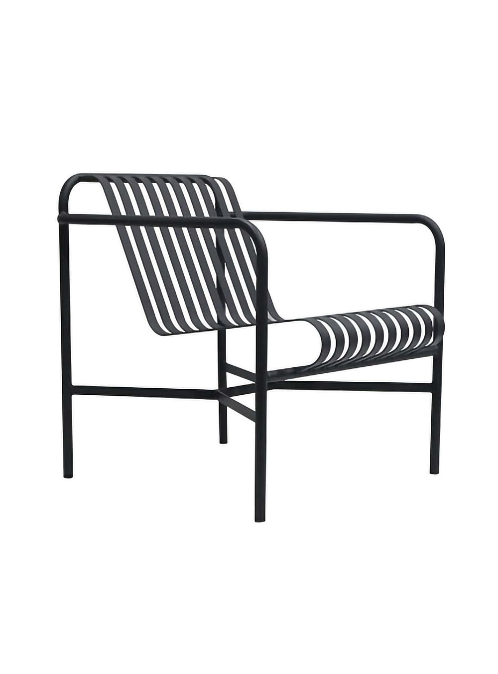 Enid lounge : élégante, robuste et parfaite en extérieur. noir